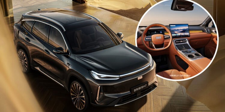Geely Galaxy M7, dezvăluit oficial în China: crossover-ul hibrid care promite o autonomie uriașă de 1.730 km