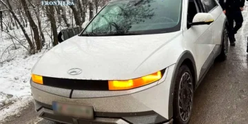 Mașină de lux căutată furată, șofer urmărit internațional