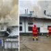 🔥 FLĂCĂRI LA MĂNĂSTIRE! Chilii cuprinse de foc la Strâmba Jiu – intervenție de amploare a pompierilor din Gorj