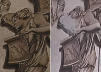 Heruvimul „Giorgia Meloni” dintr-o biserică din Roma a fost șters. Preotul: „Oamenii veneau să-l vadă, nu să se roage”