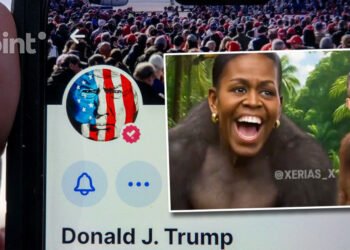 Trump a publicat un videoclip în care familia Obama apare sub forma unor maimuțe 🐒