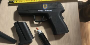 A scos pistolul în bar și a amenințat doi oameni