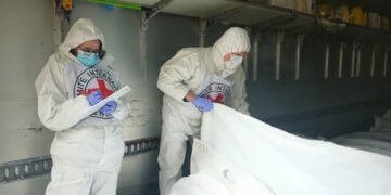 Grenadă neexplodată în corpul unui militar ucrainean decedat