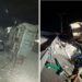 Impact pe drumul expres între un camion, un ansamblu rutier și un autoturism