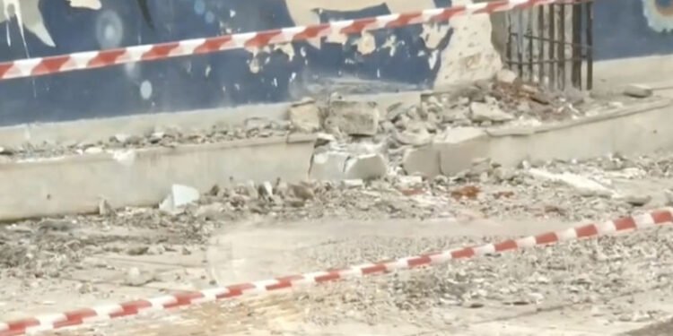 Balcon prăbușit peste o turistă în Grecia