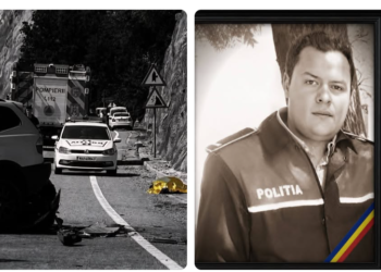 Cosmin este polițistul care a murit la 37 de ani