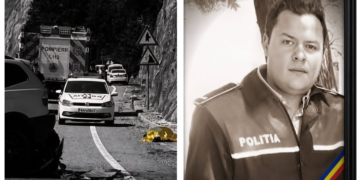 Cosmin este polițistul care a murit la 37 de ani
