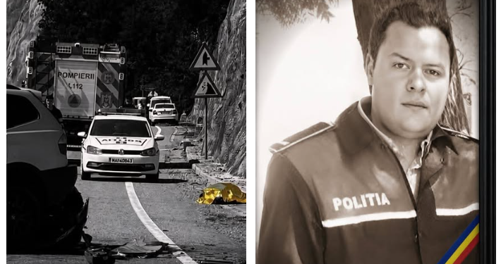 Cosmin este polițistul care a murit la 37 de ani