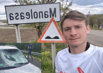 Lovit de mașină în timp ce alerga pentru o cauză nobilă