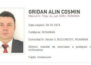 Cunoscut comisar de poliție gorjean, capturat după ani de căutări
