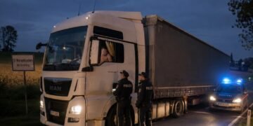 Șofer de TIR în chiloți, beat la volan și pe contrasens