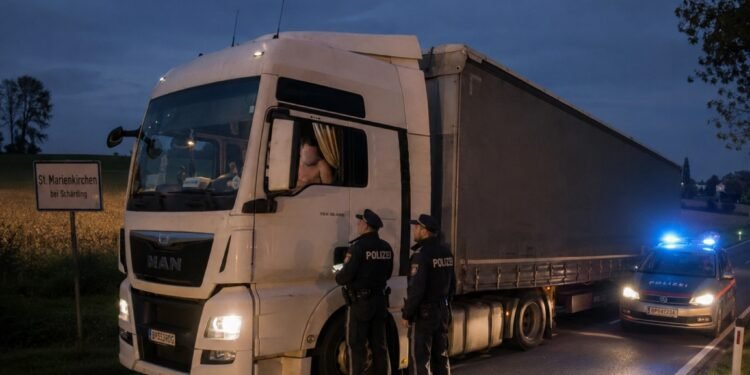 Șofer de TIR în chiloți, beat la volan și pe contrasens