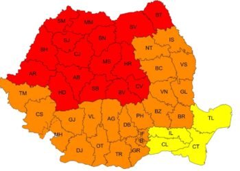 ALERTĂ ROȘIE! România intră în cuptor: temperaturi de până la 40 de grade și nopți tropicale