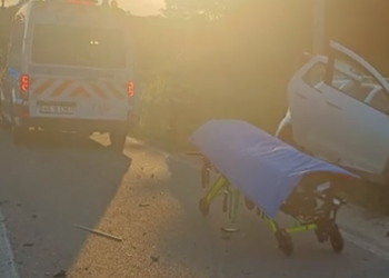Polițist în stare critică, la spital