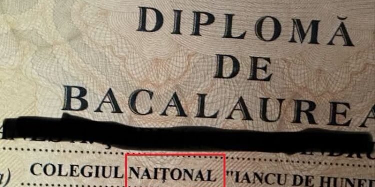Diplome de Bacalaureat retrase din cauza unei greșeli