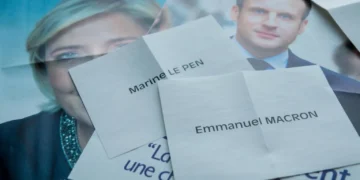 Le Pen, dată în judecată de partidul lui Macron