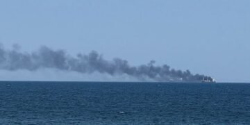 Navă comercială, scufundată în Marea Neagră