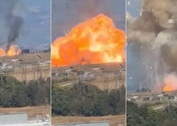 Explozie la o fabrică de muniție