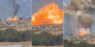 Explozie la o fabrică de muniție
