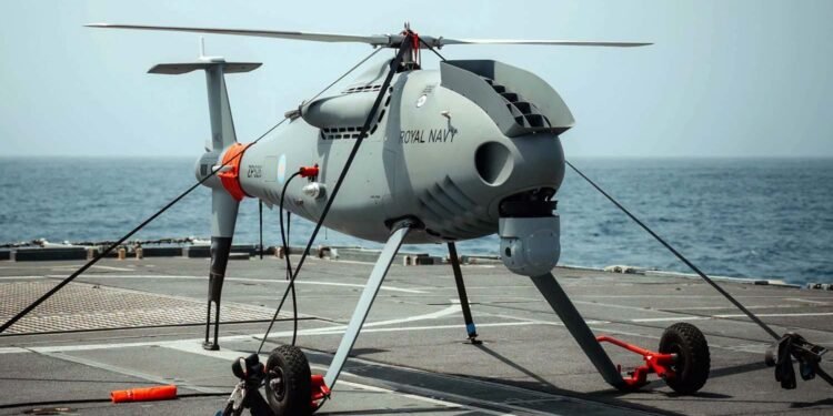 Cameră de spionaj chinezească pe o dronă britanică