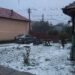 Furtuni cu grindină în mai multe localități din Gorj