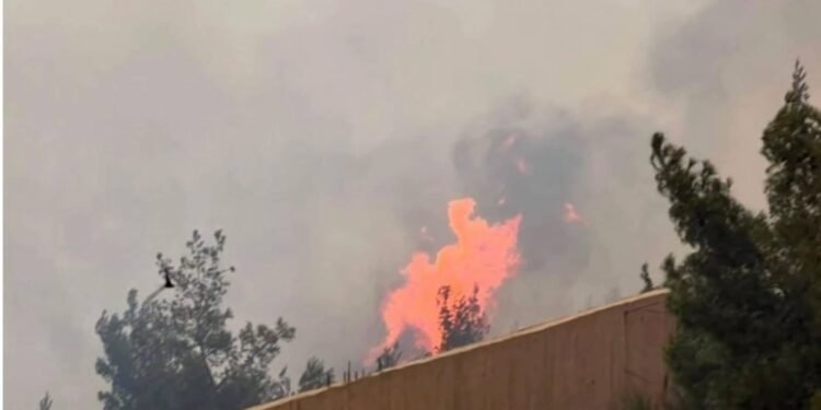 Incendii în Grecia, turiști evacuați