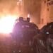 Mașină-capcană, explozie în fața secției de Poliție
