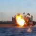 Petrolier distrus în Strâmtoarea Ormuz
