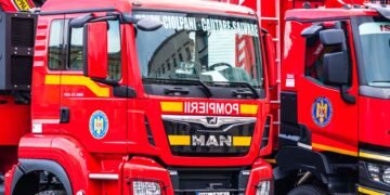 Incendiu într-un apartament cu patru butelii