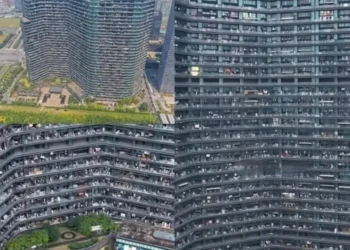 Bloc cât un oraș în China