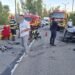 Accident cu patru răniți! Trafic blocat pe DN 6 după ce două mașini s-au făcut praf