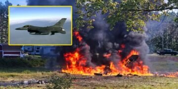 Un avion de luptă F-16 s-a prăbușit în Michigan în timpul unui exercițiu