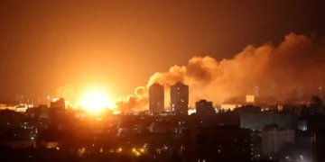 Val de explozii puternice la Kiev