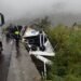 Remorcă răsturnată, trafic complet blocat