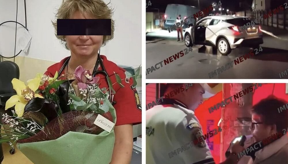 Doctoriță, accident înainte de gardă! A intrat într-o autoutilitară, iar etilotestul a indicat 0,71 mg/l alcool