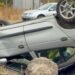 Mașină răsturnată pe DN 6, între Drobeta-Turnu Severin și Șimian! O persoană a fost rănită