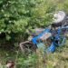 Prins sub tractor. Din păcate, nu a putut fi salvat!